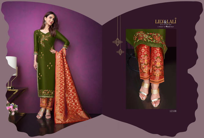 Meenakri Vol 3 By Lily And Lali Readymade Suits Catalog
